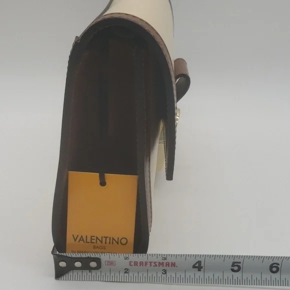 1395- Valentino by Mario Valentino Made In Italy Genuine Italian Leather NWT - Picture 11 of 12